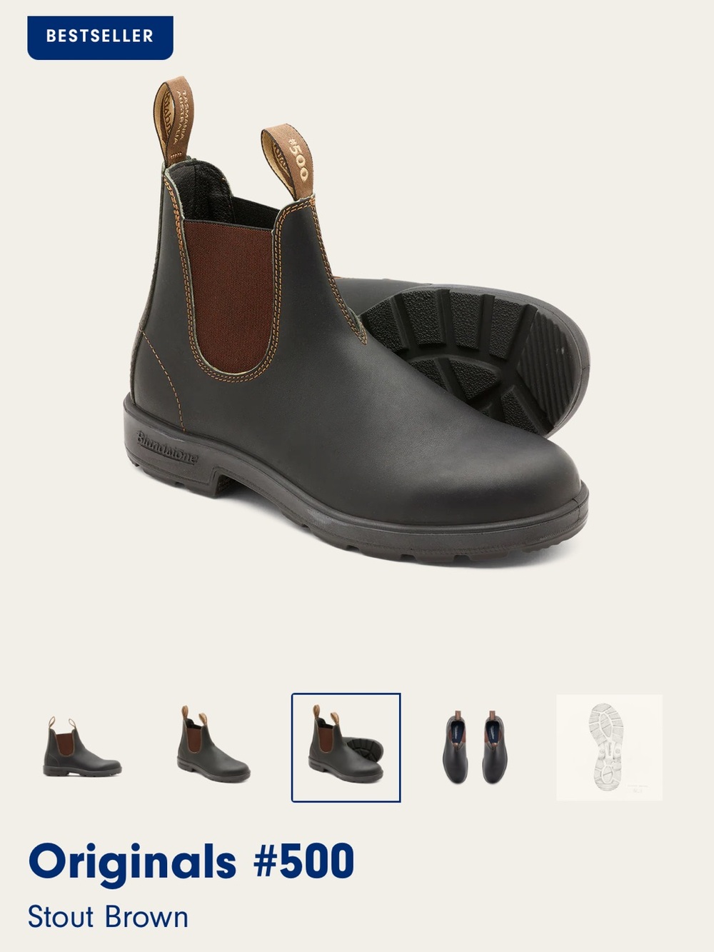 Blundstones Originals #500